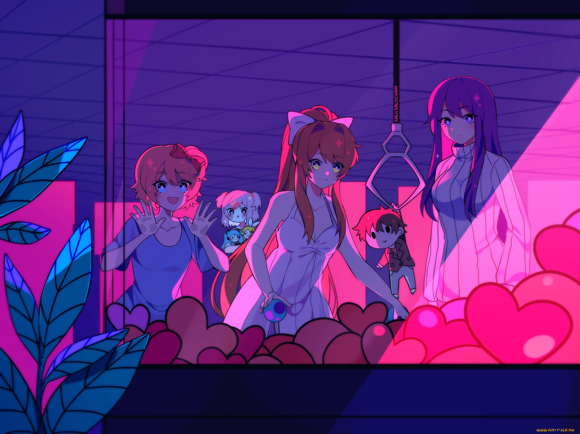 , doki doki literature club, 